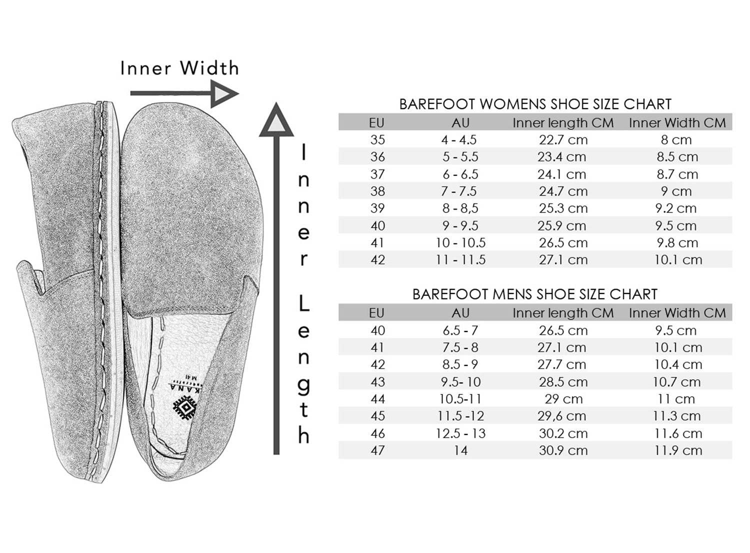 Barefoot Loafers Navy