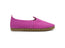 Women's Pink Leather Loafers, side