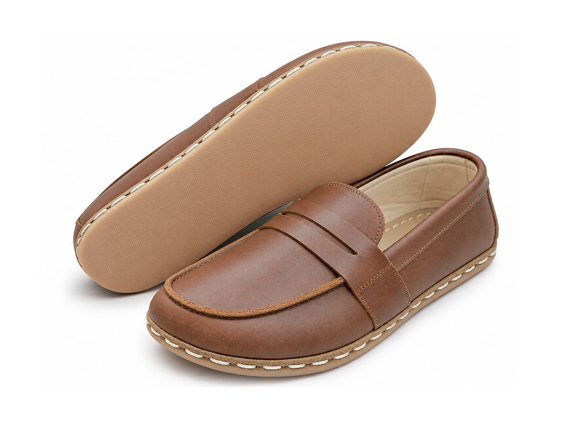 Barefoot Penny Loafers Brown
