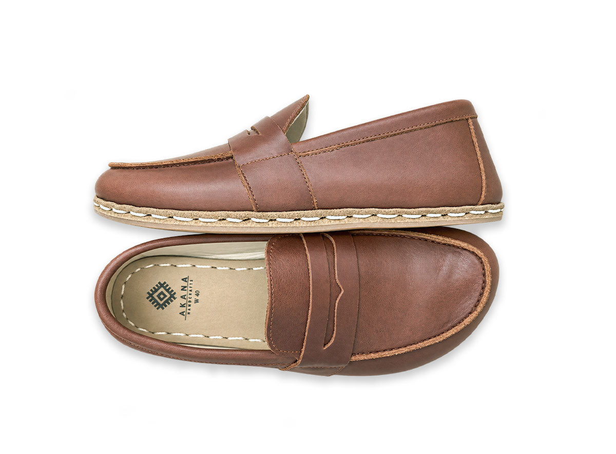 Barefoot Penny Loafers Brown
