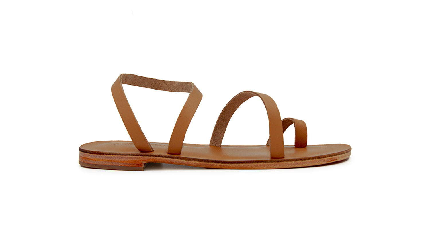 Venus Leather Sandals - Tan