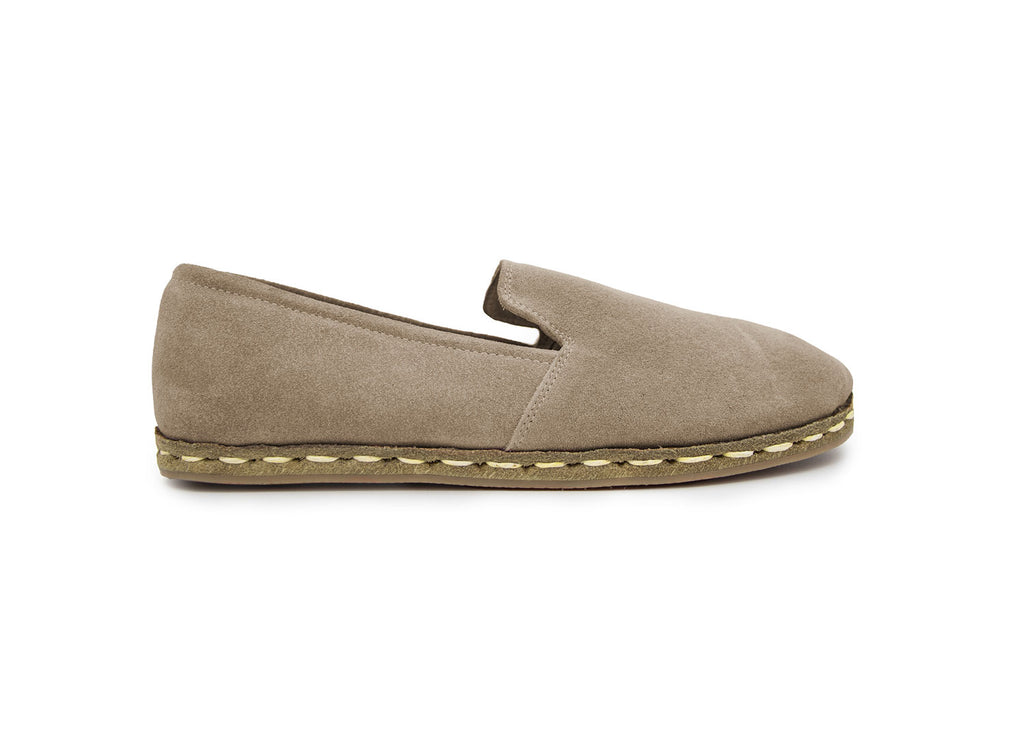 Barefoot Loafers Latte Suede