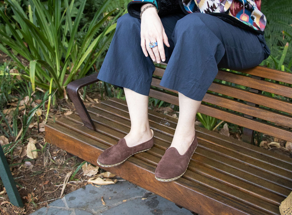 Cocoa Leather Loafers